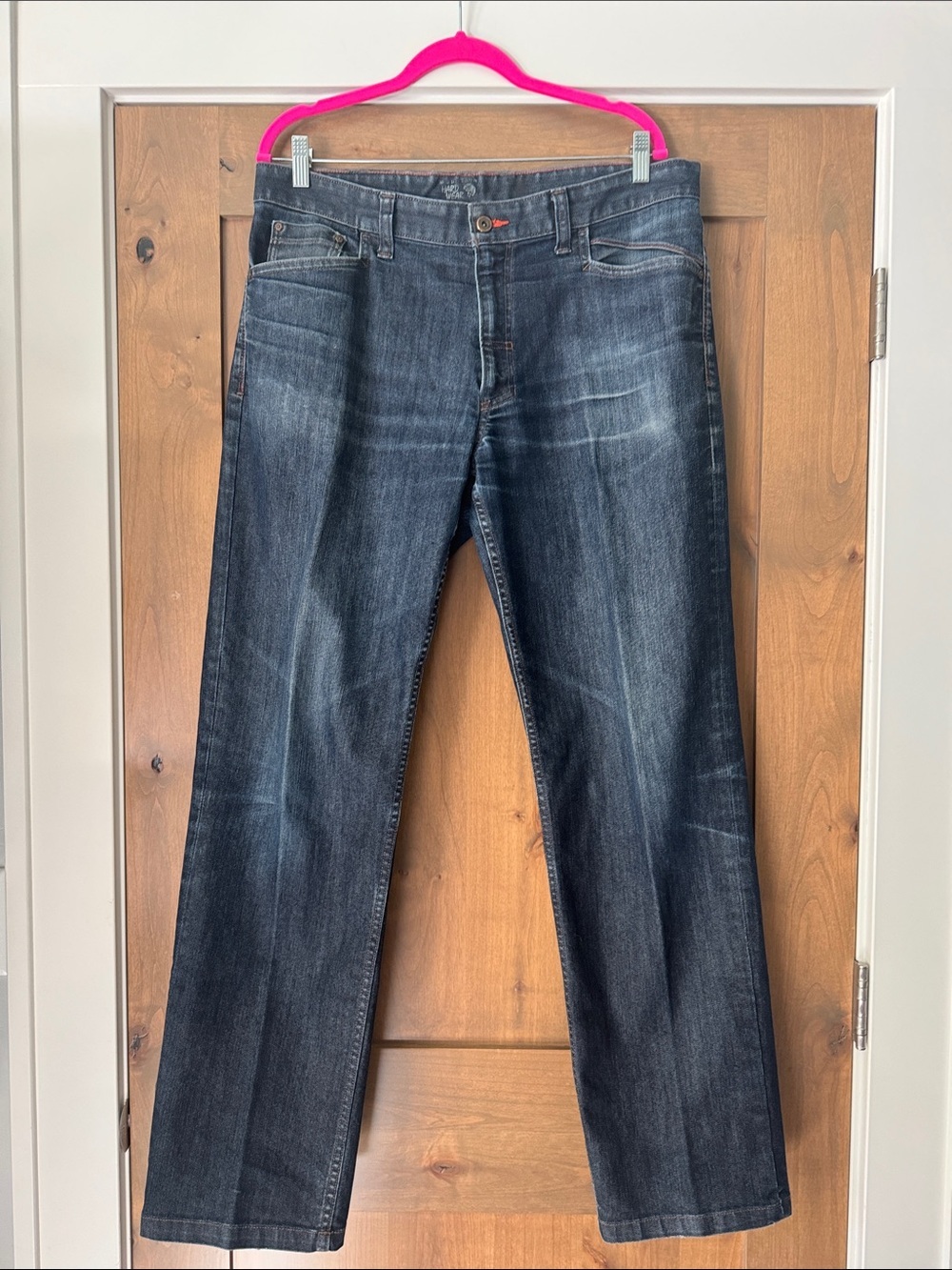 Mountain Hardware Denim jeans Mens 36X31’ Relaxed Fit Utility Outdoor Straight